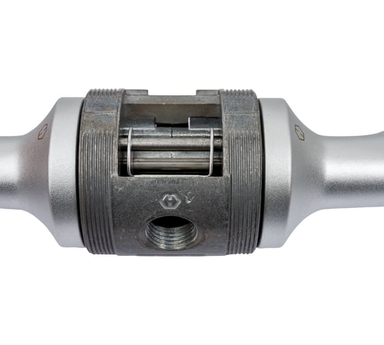 Замок с ручкой HOPPE HCS A1530 Atlanta SK/OL WC F1-2 серебристый, без фальца, A=35-45mm, backset 60мм 65431