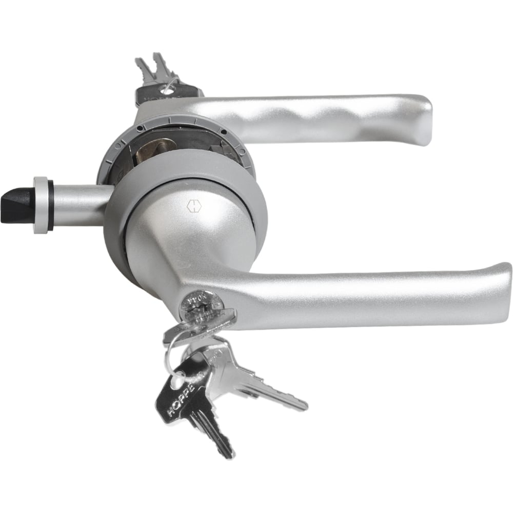 Замок с ручкой HOPPE HCS A113S London KEY/KEY F11 серебристая, без ...