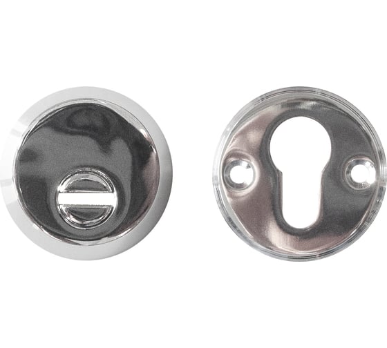 Накладная декоративная броненакладка DOORLOCK DL DEF5512 CP полированный хром, А=53-82мм 73372