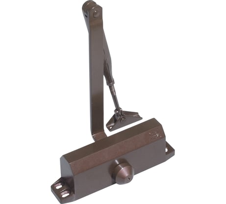 Доводчик DOORLOCK DL77N size 4/5 коричневый, крепежные размеры 162-168мм х 19мм 75542