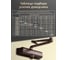 Доводчик DOORLOCK DL77N size 4/5 коричневый, крепежные размеры 162-168мм х 19мм 75542 9