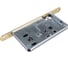 Корпус замка DOORLOCK DL403/55 WC78 M полированная латунь, реверсивный 75314 2