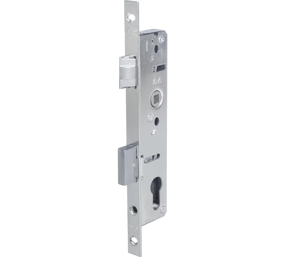 Корпус замка DOORLOCK PL201-Z 25/92/16/8 оцинкованный, для дверей из ПВХ профиля 75450