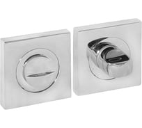 Поворотная кнопка DOORLOCK DL M08/SY OC полированный хром, квадратная розетка, A=35-42мм, шток 5/8мм 73589