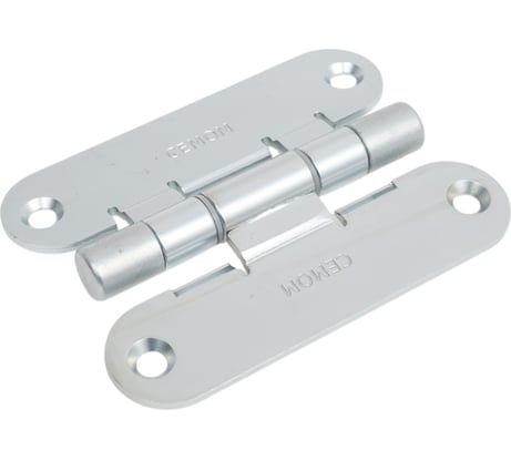 Карточная петля CEMOM MOATTI I1078-00-00/BC 8062 матовый хром, вес полотна 80кг, 29x111,5мм, врезка ESTETIC 80 51540