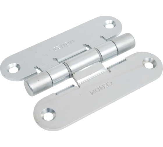 Карточная петля CEMOM MOATTI I1078-00-00/BC 8062 матовый хром, вес полотна 80кг, 29x111,5мм, врезка ESTETIC 80 51540