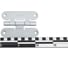 Карточная петля CEMOM MOATTI I1078-00-00/BC 8062 матовый хром, вес полотна 80кг, 29x111,5мм, врезка ESTETIC 80 51540 5