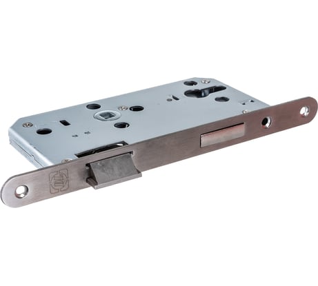 Корпус замка DOORLOCK DL401/55 PZ72 Rt нержавеющая сталь, реверсивный с запорной планкой, III класс 75310