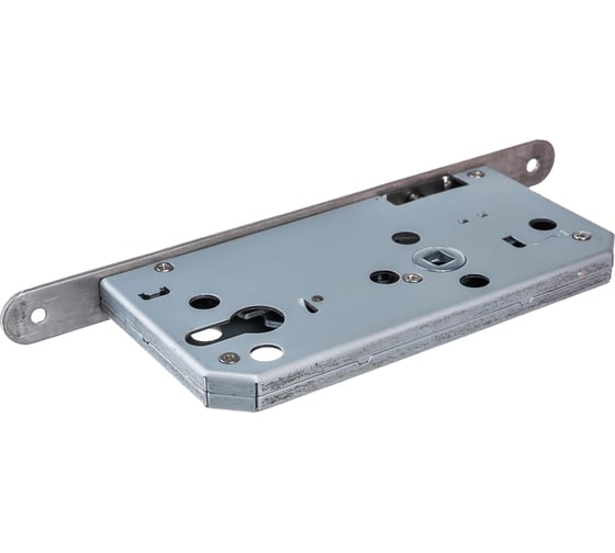 Корпус замка DOORLOCK DL401/55 PZ72 Rt нержавеющая сталь, реверсивный с запорной планкой, III класс 75310