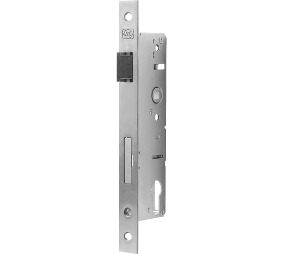 Корпус замка DOORLOCK PL301 35/92/22,8/8 Rt нержавеющая сталь, для профильных дверей 75343