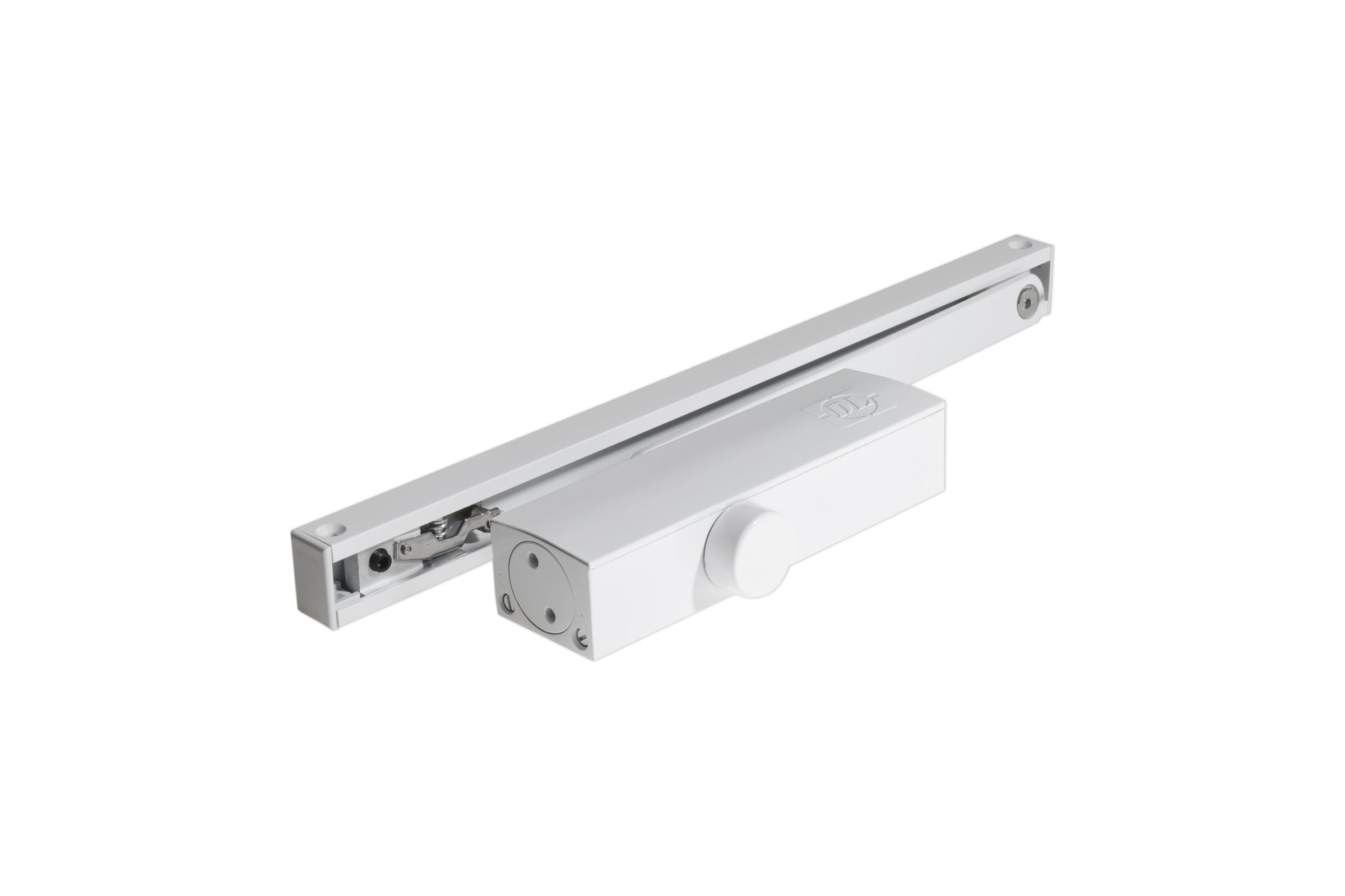 ДоводчикDOORLOCKDL100Ssize3соскользящейтягой,белый,сфункциейHoldOpen75514