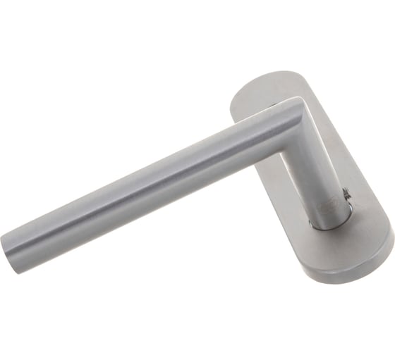 Гарнитур DOORLOCK DL 040KP/F PZ72 L-form Rt нерж. сталь, на короткой накладке 73304
