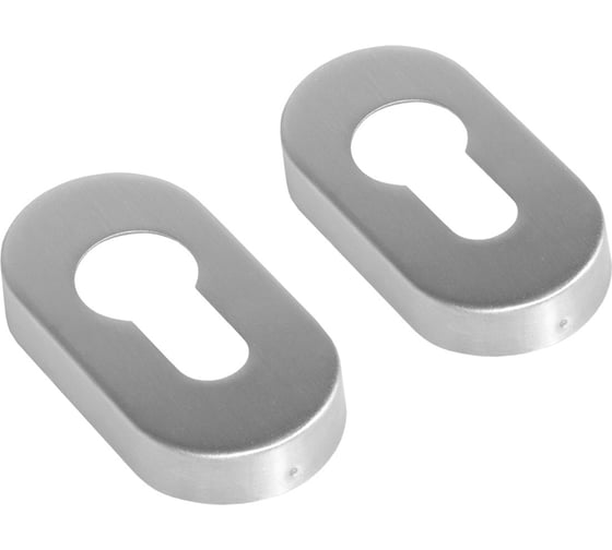 Ключевина DOORLOCK DL UR01 PZ Rt нерж. сталь, овальная, для профильных дверей 73317