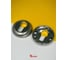 Декоративная накладка под цилиндр BASARA et 0701 sn/cp (white box, no logo, сатин/хром) 40078 3