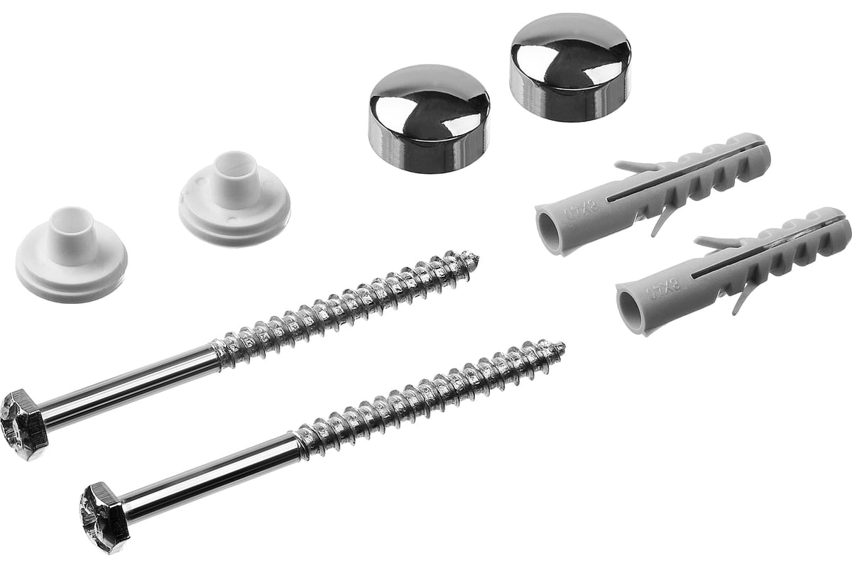 Набор для крепления унитазов Зубр цвет хром 44211 - выгодная цена ...