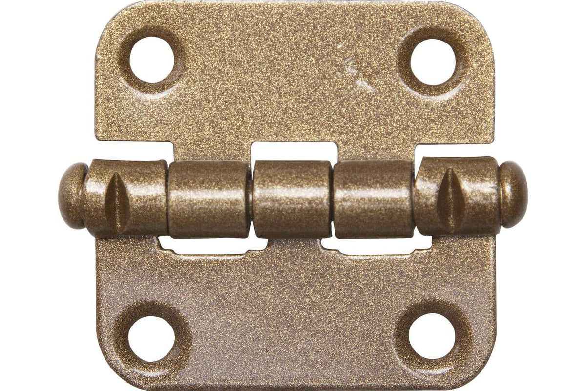 Накладная петля Россия ПН-40 стальная цвет бронзовый металлик ...