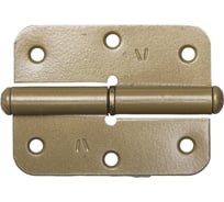 Накладная стальная петля Без бренда ПН-85, цвет золотой металлик, левая, 85мм 37643-85L