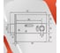 Защелка VETTORE c-03b magnet 100 mbp (черный матовый) 20573 2