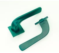 Ручка на раздельном тонком цинковом основании ABRISS r21.177 mbp черный матовый 30099