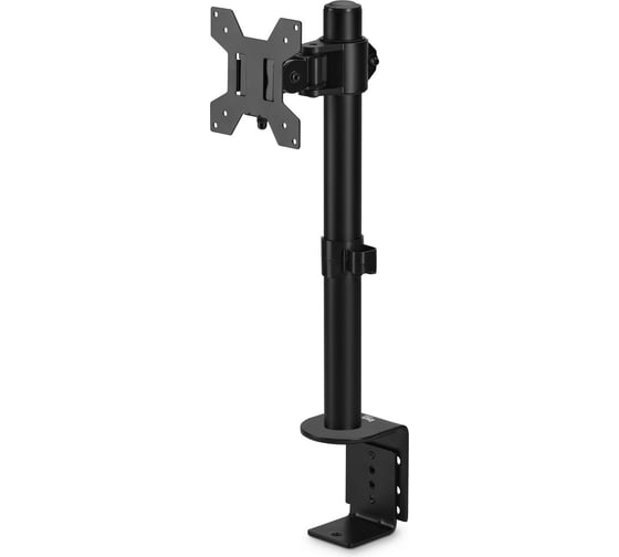 Кронштейн для мониторов ЖК BURO M061 черный, 17"-32", 8 кг, крепление к столешнице, поворот и наклон 1174474 1