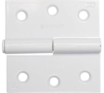 Дверная разъемная петля STAYER Master цвет белый правая 75 мм 37613-75-2R