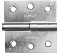 Дверная разъемная петля STAYER Master цвет белый цинк правая 75 мм 37613-75-1R