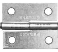 Дверная разъемная петля STAYER Master цвет белый цинк правая 50 мм 37613-50-1R
