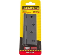 Универсальная дверная петля STAYER Master коричневый цвет 100 мм 37611-100-3
