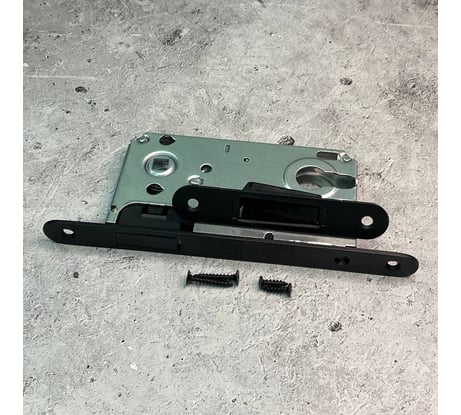 Межкомнатный механизм под цилиндр VETTORE 530 c-s magnet mbp (чёрный матовый) 20402