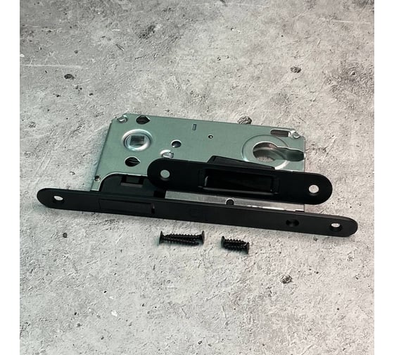 Межкомнатный механизм под цилиндр VETTORE 530 c-s magnet mbp (чёрный матовый) 20402 1