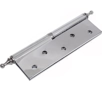 Дверная разъемная петля Зубр Эксперт 1 подшипник цвет хром CP правая с крепежом 125x75x2.5 мм 2 шт. 37605-125-2R