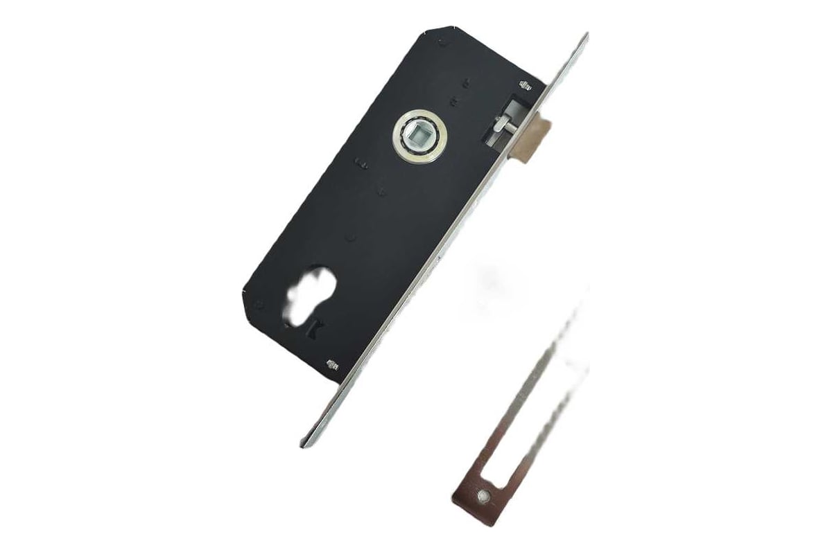 Замок врезной VETTORE под евроцилиндр 194-40 cp (с одним ригелем) (хром ...