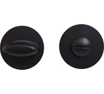 Сантехническая завертка к ручкам Аллюр ART COLLECTION BK-R2 BLACK (71150) матовый черный 15639