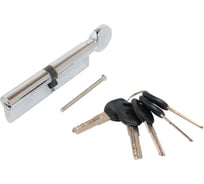 Цилиндровый механизм Аллюр HD FG 120-5К CP[55Gх10x55](60x60G) хром, перфорированный ключ, блистер 15442