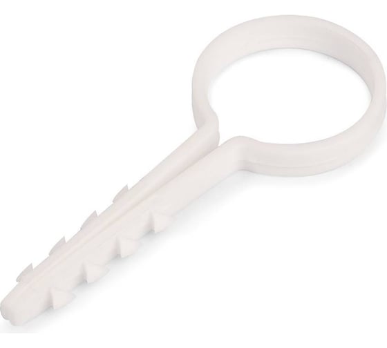 Дюбель-хомут Fortisflex ДХК 20 мм, белый, 100 шт. 89737 1