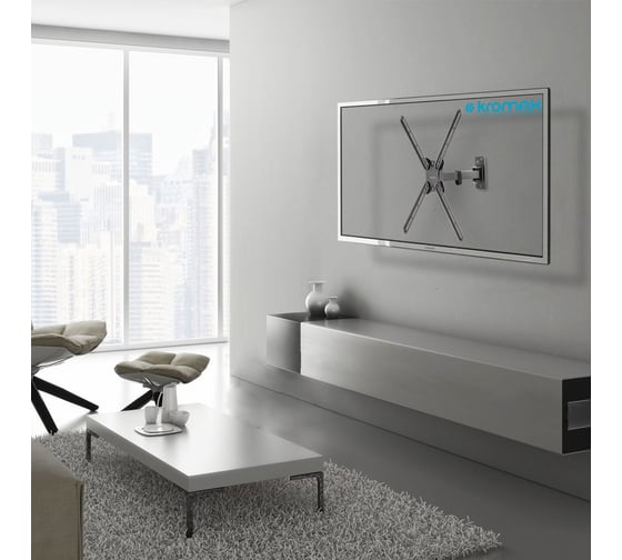 Кронштейн для LED/LCD телевизоров KROMAX CORBEL-6 черный 90466