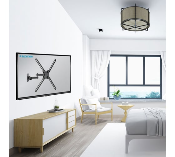 Кронштейн для LED/LCD телевизоров KROMAX CORBEL-7 черный 90467