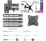 Кронштейн для LED/LCD телевизоров KROMAX CORBEL-7 черный 90467 10