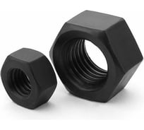 Гайка шестигранная полиамидная DINFIX М10 (пластиковая, черная) DIN 555 (2 шт) 00-0004294