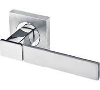 Ручка DOORLOCK DL Звездная линия Blazar M011 SCB/OC матированный/полированный хром A=35-55 мм 73550