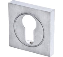 Розетка DOORLOCK DL M03/S PZ SCB матированный хром, квадратная розетка 73578