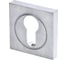Розетка DOORLOCK DL M03/S PZ SCB матированный хром, квадратная розетка 73578 1