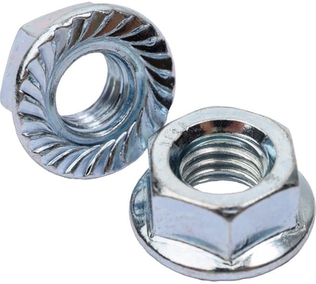Гайка с фланцем КРЕП-КОМП DIN6923 м8 35шт гф8мф