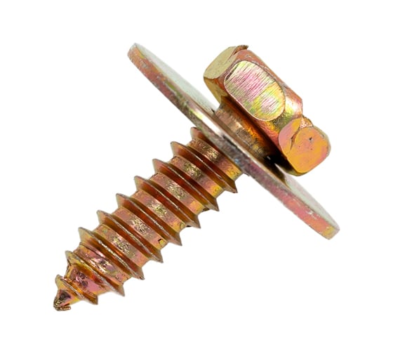 Саморез универсальный Nord-Yada 6x19x20 мм, с шайбой, 10 шт. 909396 1