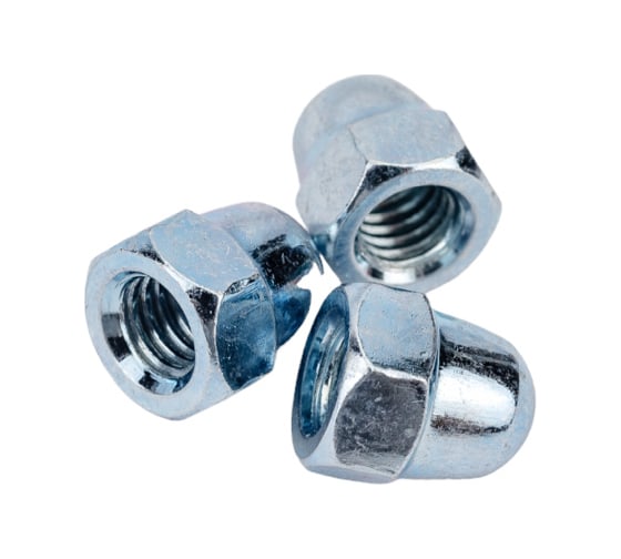 Колпачковые гайки Профикреп DIN 1587 Zn., М6 100 шт 111154