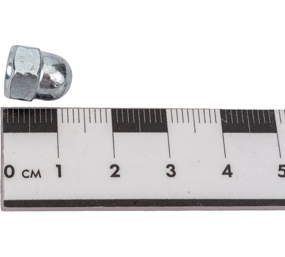 Колпачковые гайки Профикреп DIN 1587 Zn. пакет, М6 4 шт 112986