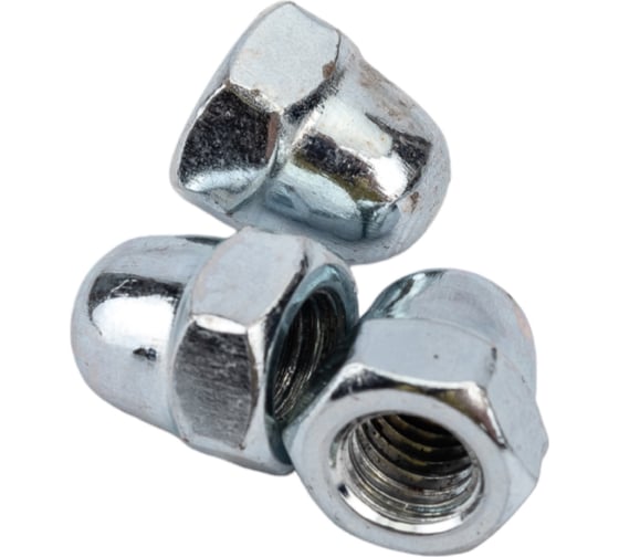 Колпачковые гайки Профикреп DIN 1587 Zn. пакет, М8 3 шт 112990