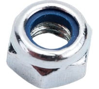 Шестигранные гайки со стопорным кольцом Профикреп DIN985 Zn, М6 200 шт 111158