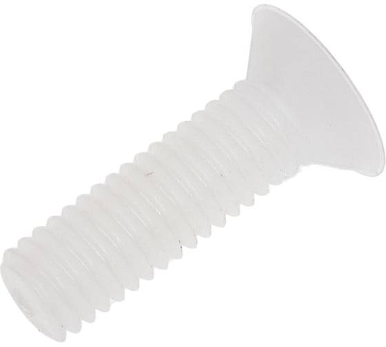 Винт с потайной головкой и крестообразным шлицем DINFIX DIN 965, полиамид (пластик), M6x20 мм, 50 шт. 00-0004327 1