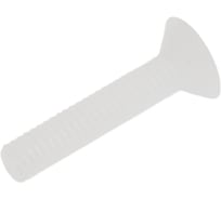 Винт с потайной головкой и крестообразным шлицем DINFIX DIN 965, полиамид (пластик), M3x20 мм, 10 шт. 00-0004302